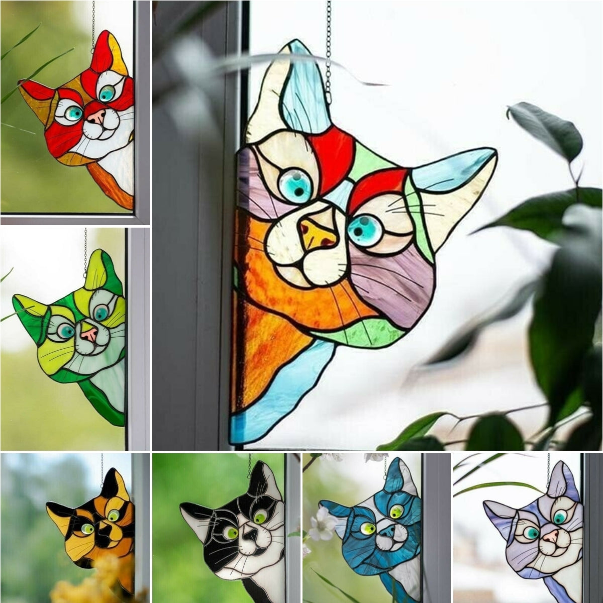 SheremArt Peeking Cat