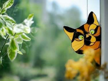 SheremArt Peeking Cat