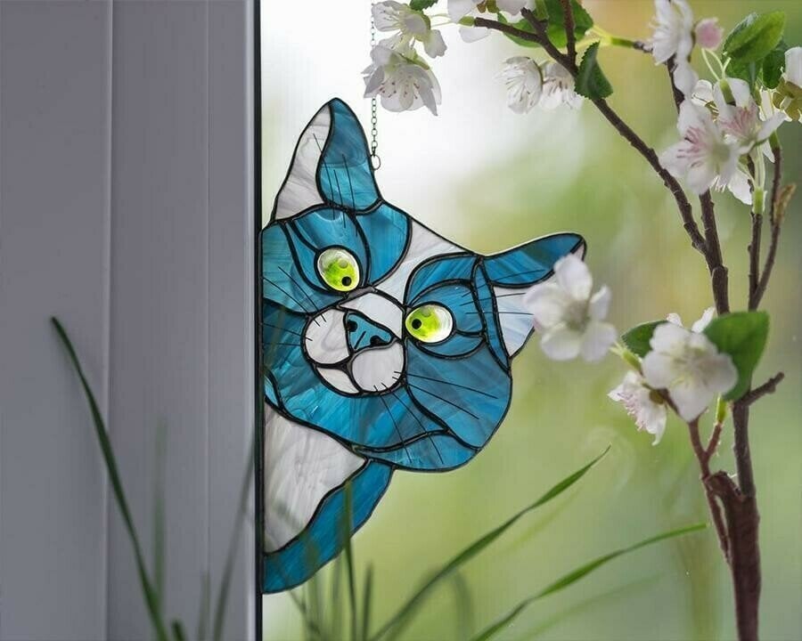 SheremArt Peeking Cat