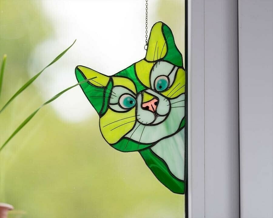 SheremArt Peeking Cat