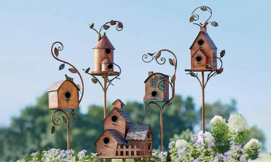 How Can I Transform My Garden into a Fairy Tale with This Beautiful Birdhouse – Birds Love It Too!