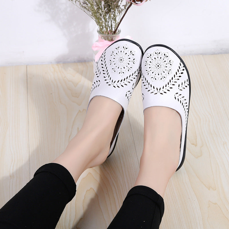 Women's Summer Flat Heelless Slippers