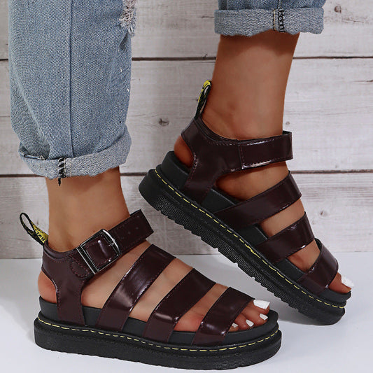 Platform Ladies Martin Sandals