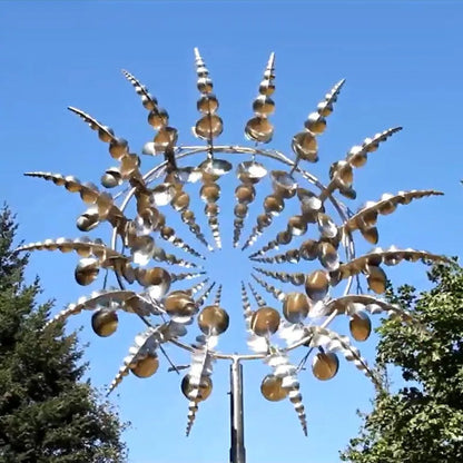 Unique And Magical Metal Windmill