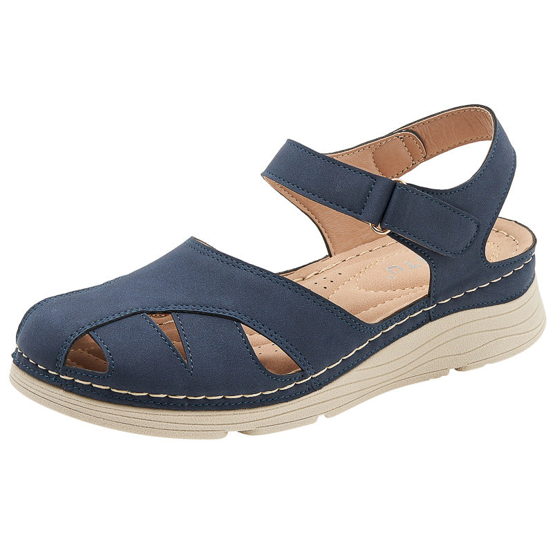 Women's Comfortable Casual ToE-toe Hollow Thick-Soled Sandals