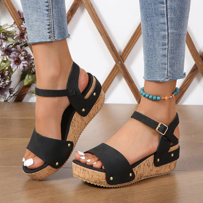 Women's Thick Soled Casual Sandals