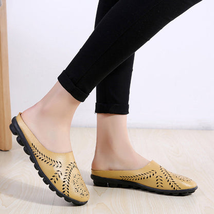 Women's Summer Flat Heelless Slippers