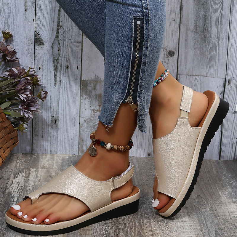 Women's breathable soft bottom casual sandals