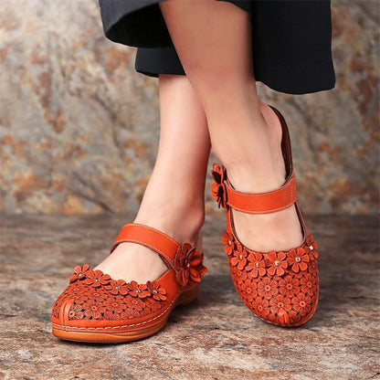 Ladies Flat Round Toe Casual Sandals