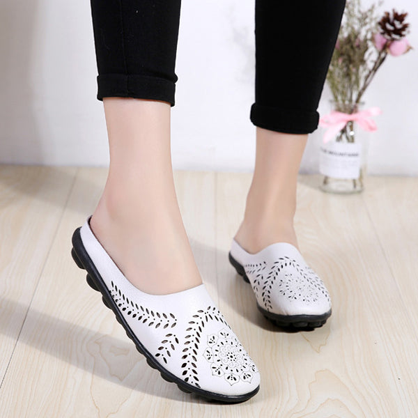 Women's Summer Flat Heelless Slippers