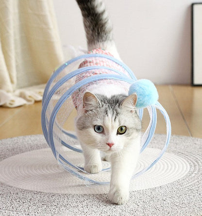 Cat Coil Spring Toy For Indoor Cats