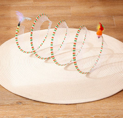 Cat Coil Spring Toy For Indoor Cats