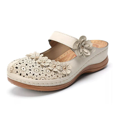 Ladies Flat Round Toe Casual Sandals