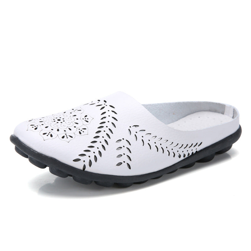 Women's Summer Flat Heelless Slippers