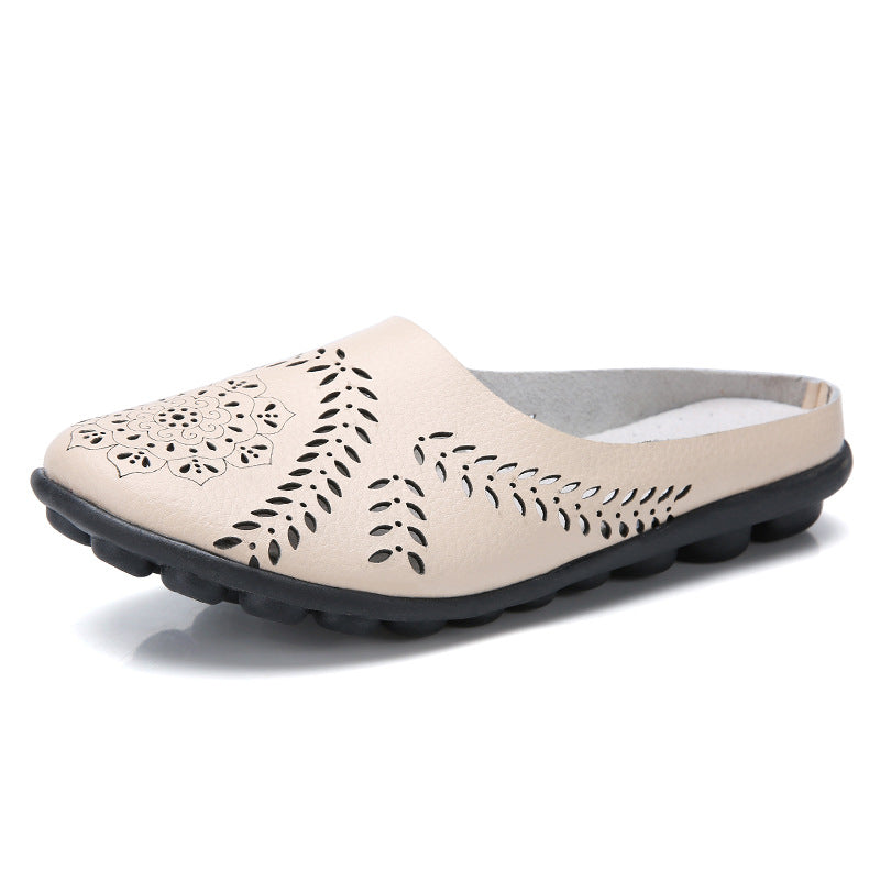 Women's Summer Flat Heelless Slippers