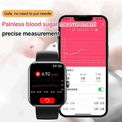 Welnax® - Lipids Uric Acid Blood Glucose Monitoring Smart Watch(Christmas Special!)